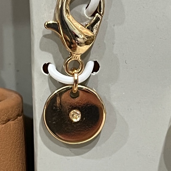 Clearance! ⚠️ NWT A New Day Caramel Ear Bud Case with Charm Set - Picture 8 of 9